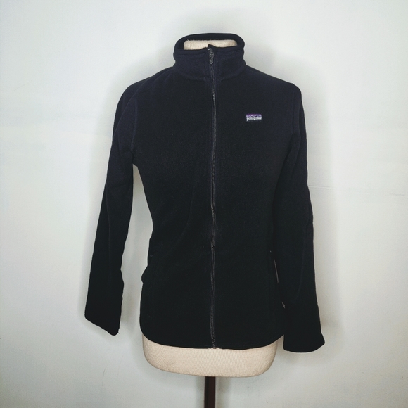 Patagonia Sweaters - **SOLD** Patagonia sz Medium black zip up sweater